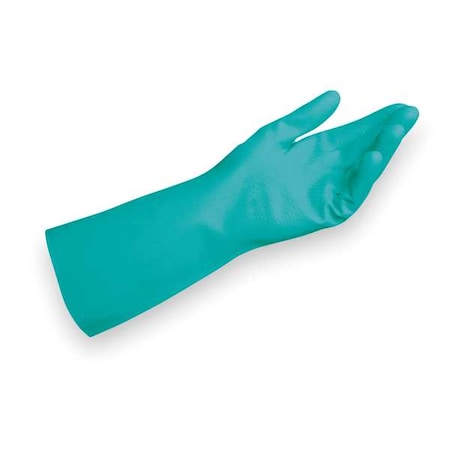 Mapa Cleanroom Gloves, 5 ISO Class, Nitrile, 13 in L, 11 mil, Green, 72 PK A10CR