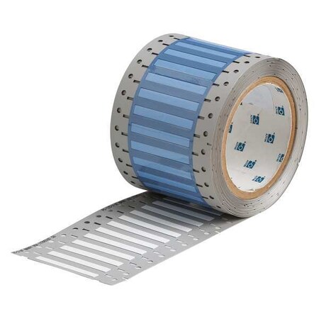 Brady 2" x 15/64" White Label, Irradiated Polyolefin, PS-125-2-WT PS-125-2-WT