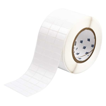 Brady 1" x 1/2" White Label, Polyester, THT-5-423-10 THT-5-423-10