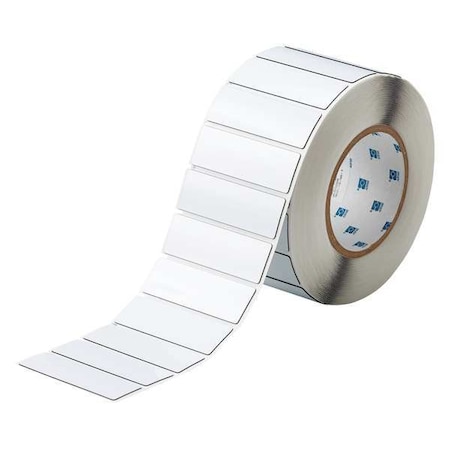 Brady Raised Panel Label, White, Labels/Roll: 500 THTEP-176-593-.5