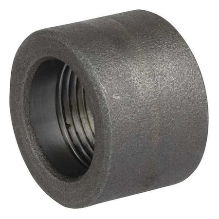 Zoro Select 1/2" FNPT SS Half Coupling 4307001508