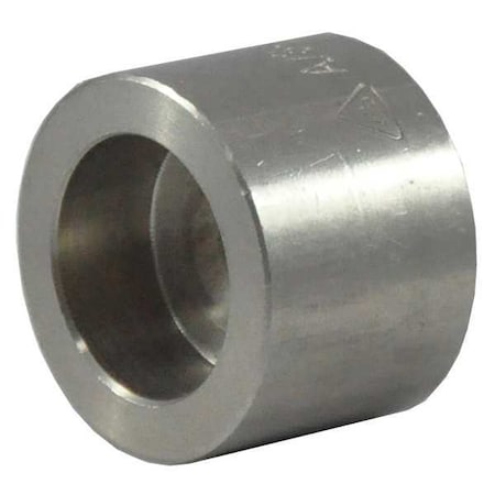 Zoro Select 1" Socket Weld 304 SS Cap 2UB81