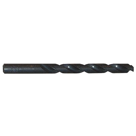 Westward No 43 HSS Black Oxide 135 Deg. Jobber Length Drill Bit 2UFL7