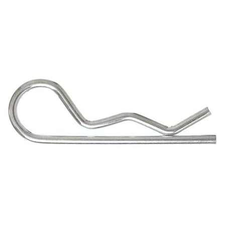 Zoro Select Cotter Pin, Hairpin, 9/64"Dx3-5/16" L, PK25 2UJP7