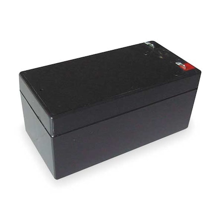 Zoro Select Battery, Sealed Lead Acid, 3.3Ah, Faston 2UKH8