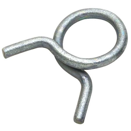 Zoro Select Hose Clamp, Dia 0.250x0.062, Grn, PK100 HC-4ST G