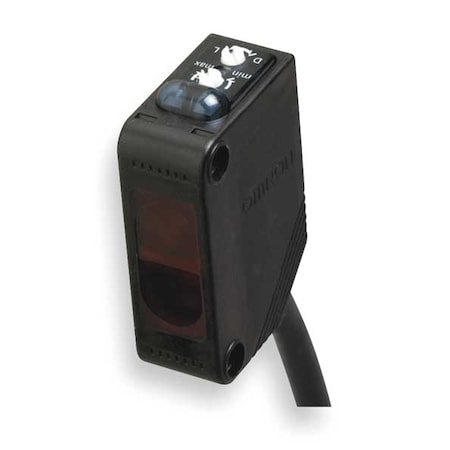 Omron Diffuse Photoelectric Sensor, Bare Wire, Right Angle, Rectangular, Selectable Light On/Dark On, PNP E3Z-D82K 2M