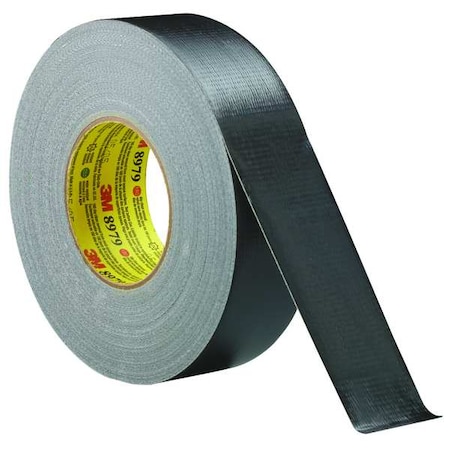 3M Duct Tape, Black, 60 yd L, 2 in W 8979