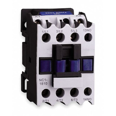 Dayton IEC Magnetic Contactor, 3 Poles, 120V AC, 18 2UXK9