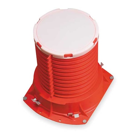 3M Pipe Cast-In, 4 In., For Plastic Pipe 4PCID