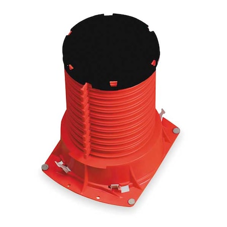 3M Pipe Cast-In Device, 3 In., For Metal 3MCID