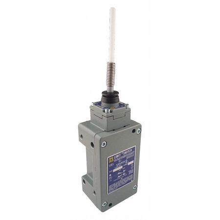 SQUARE D Hazardous Location Limit Switch, Wobble Stick, 1NC/1NO, 10A @ 600V AC 9007CR53J
