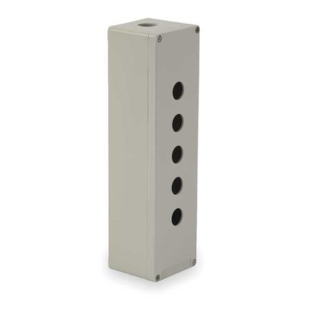 Schneider Electric Pushbutton Enclosure, 12.20 in., 5 Holes XAPG59505