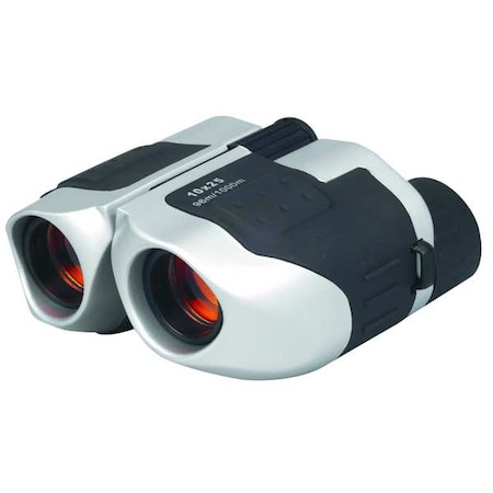 Northwest Compact Binocular, 10 x 25 Magnification, Porro Prism, 315 ft @1000 yd Field of View BCP1025