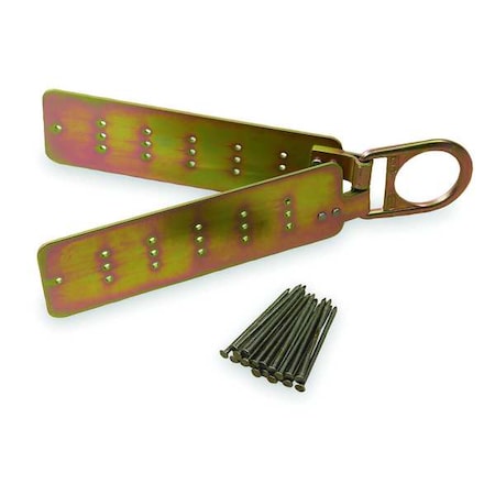 3M Dbi-Sala Roof Anchor, 17 in Length, 310 lb Weigth Capacity, Steel Anchor, Fixed D-Ring, 1 Workers per System 2103676