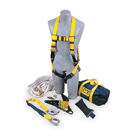 3M Dbi-Sala Harness and Vertical Lifeline Kit, Size: Universal 2104169