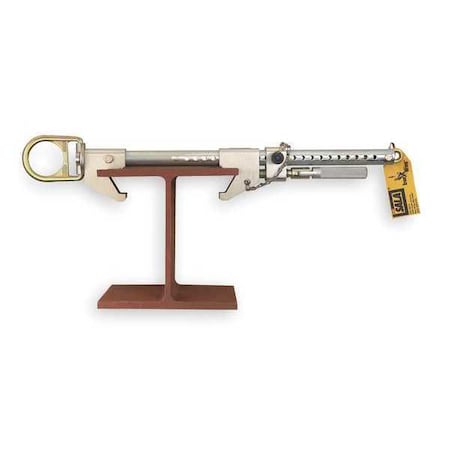 3M Dbi-Sala Fixed Beam Anchor, 20 in Length, 310 lb Weigth Capacity, Aluminum, Stainless Steel Anchor 2108406