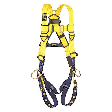 3M Dbi-Sala Delta(TM) Full Body Harness, Universal (S/M/L/XL), 420 lb., Mating Chest/ Tongue Leg Straps 1102008