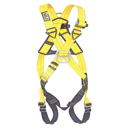 3M Dbi-Sala Delta(TM) Full Body Harness, Universal (S/M/L/XL), 420 lb., Not Applicable Chest/ 1102010