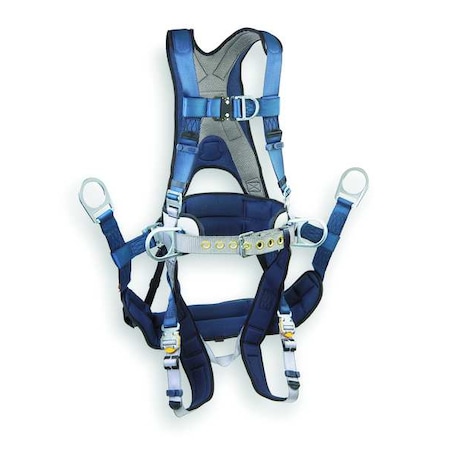 3M Dbi-Sala Full Body Harness, S, Polyester 1108650