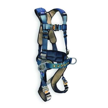 3M Dbi-Sala ExoFit(TM) XP Full Body Harness, M, 420 lb., Quick-Connect Chest/ Quick-Connect Leg Straps 1110151
