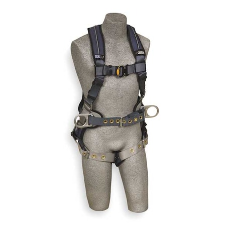 3M Dbi-Sala Full Body Harness, XL, Polyester 1110178