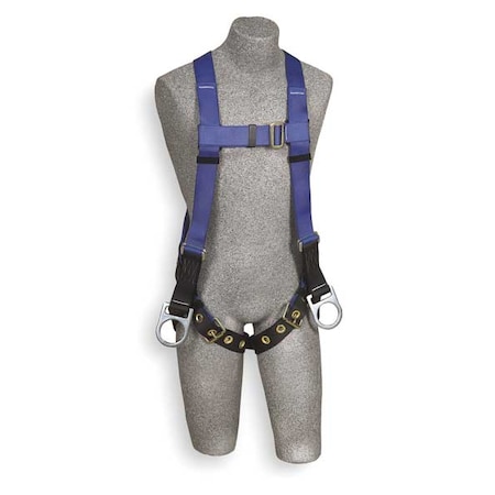 3M Protecta First(TM) Full Body Harness, Universal (S/M/L/XL), 310 lb., Mating Chest/ Tongue Leg Straps AB17560