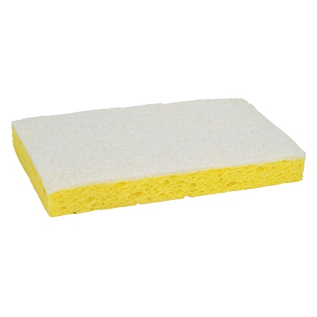 3M Scrubber Spongee, 6" L, 3-5/8" W, PK20 63