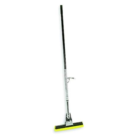 Rubbermaid Commercial Sponge Wet Mop, Snap On Connection, Yellow FG643500BRNZ