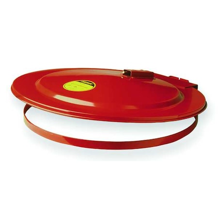 Zoro Select Drum Cover, Self Closing, 30 Gal, Fire Safe 26730
