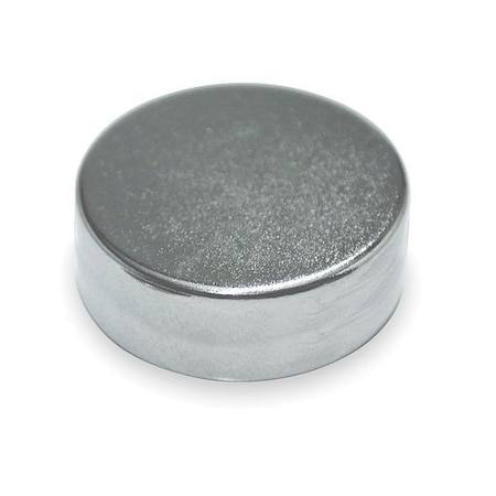 Zoro Select Disc Magnet, Neodymium, 2.6 lb. Pull, PK10 2VAE3