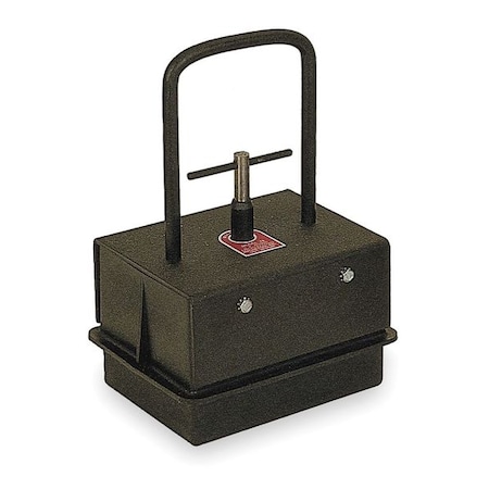 Westward Ceramic Magnet, 8Lb, 6 1/4 x 3 3/4 Surface 2VAG5