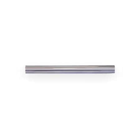 Turnstile Horizontal Rail, 2 Ft, Brushed Chrome 1032-S