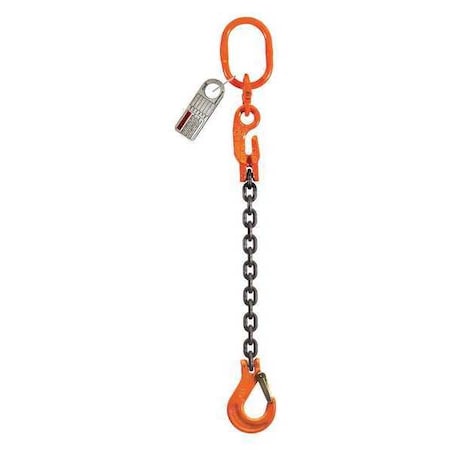 Pewag Chain Sling, G100, SOSXK, Alloy Steel, 5 ft. 7G100SOSXK/5