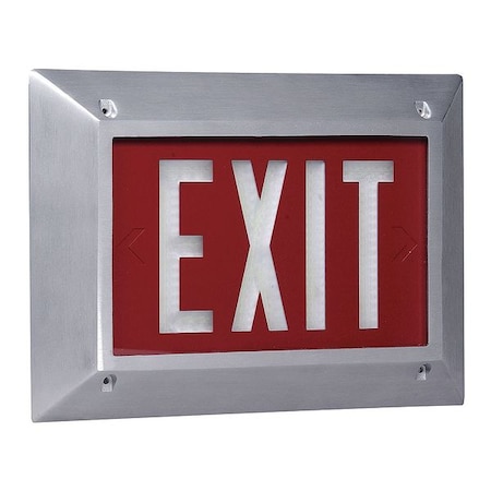 Isolite Self-Luminous Exit Sign, 1 Face(s), Tritium, Flush Only Mount 2040-70-20-R