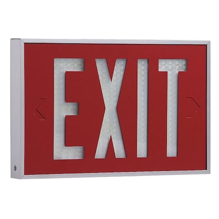 Isolite Self-Luminous Exit Sign, 2 Face(s), Tritium, Universal Mount 2040-07-20-R