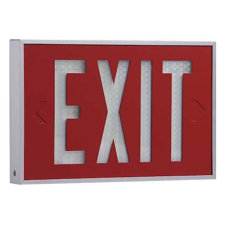 Isolite Self-Luminous Exit Sign, 1 Face(s), Tritium, Universal Mount 2040-01-10-R