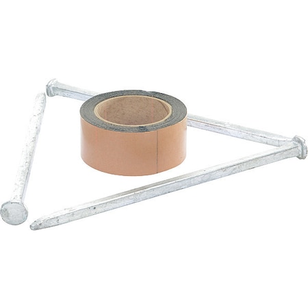 Zoro Select Speed Bump Asphalt Installation Kit, Rubber, Steel, 6 in Height, 13 in Length, Gray SB-48-AK