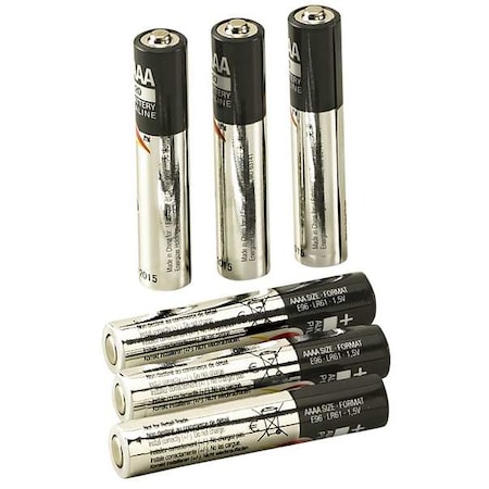 STREAMLIGHT Stylus Alkaline AAAA AAAA Battery, 6 PK 65030