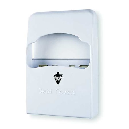 Tough Guy Tough Guy Toilet Seat Cover Dispenser, 1/4 Fold, White 2VEX7