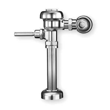 Sloan Manual Flush Valve, Top Spud, Single Flush, 1.6 gpf, 11-1/2 in Rough-In, 1 in IPS Inlet Size, Chrome REGAL 111      XL