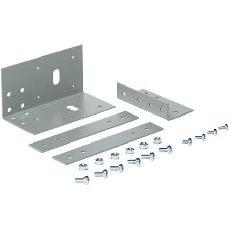 Wiegmann Wireway Bracket Hanger, 1 Type, NEMA 1 Rating, Steel, ANSI 61 Polyester Powder BH0606