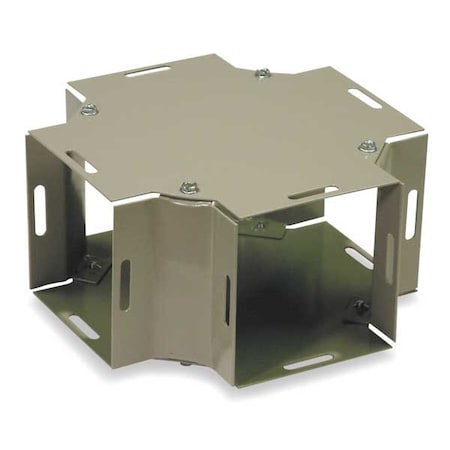 Wiegmann Wireway Cross, 1 Type, NEMA 1 Rating, Steel, Powder