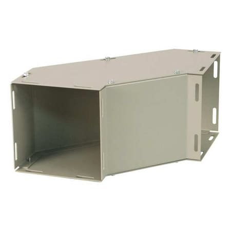 Wiegmann Wireway 90 Degree Sweep Elbow, 1 Type, NEMA 1 Rating, Steel, Powder Coated SL040490