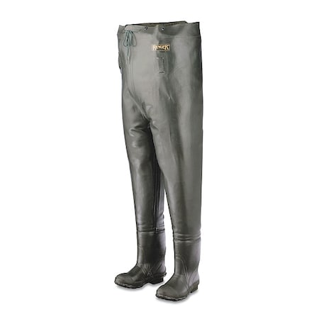 Ranger Chest Waders, Plain Toe, Mens, 14, Green, PR A2070/14