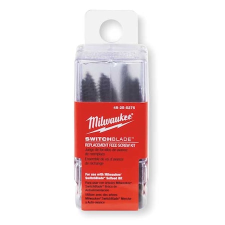 Milwaukee Tool SWITCHBLADE Replacement Feed Screw Kit 48-25-5275