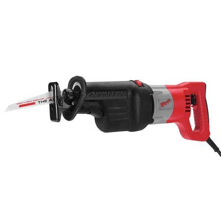 Milwaukee Tool Reciprocating Saw Kit, 120V, 0 to 2800 spm, Super Sawzall, Sawzall 6520-21