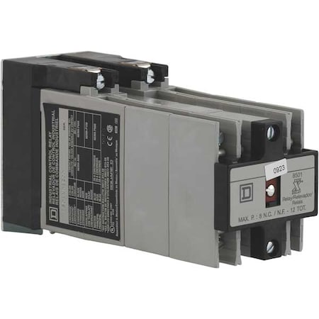Square D NEMA Control Relay, 12NO, 120VAC, 10A 8501XO1200V02
