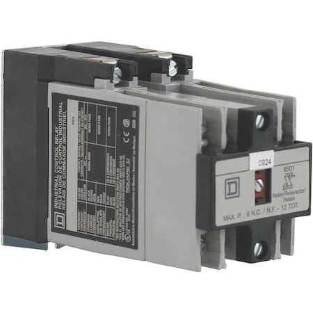Square D NEMA Control Relay6NO120VAC10A 8501XO60V02