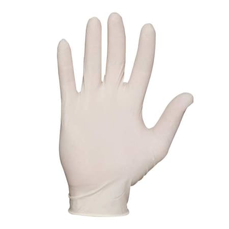 Ansell E-Grip, Disposable Gloves, 5.1 mil Palm, Latex, Powder-Free, L, 100 PK, Beige L973